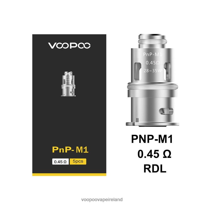 VOOPOO PNP Coils (5Pcs) PnP-M1 DXZ02N588 VOOPOO Coils Ireland