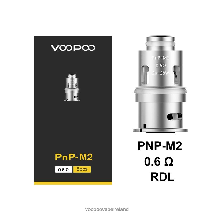 VOOPOO PNP Coils (5Pcs) PnP-M2 DXZ02N589 VOOPOO Drag 62 Ireland