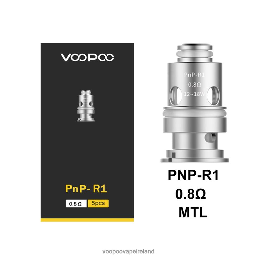 VOOPOO PNP Coils (5Pcs) PnP-R1 DXZ02N590 VOOPOO Vape Store