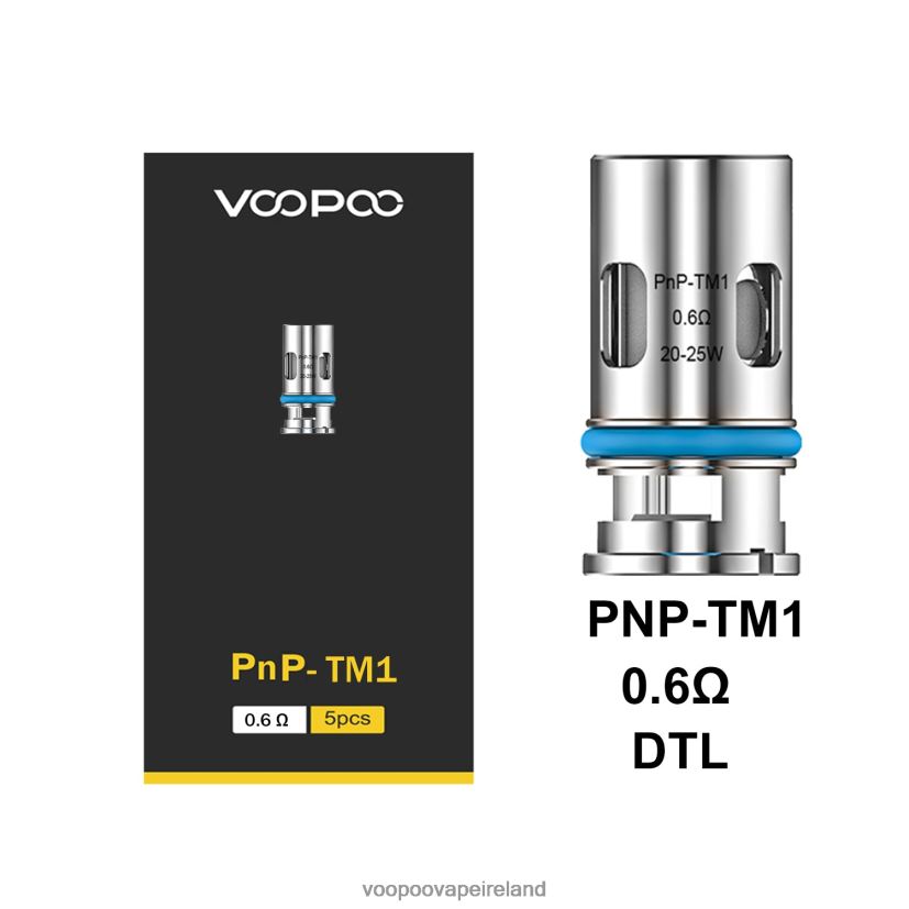 VOOPOO PNP Coils (5Pcs) PnP-TM1 DXZ02N593 VOOPOO Vape Pod