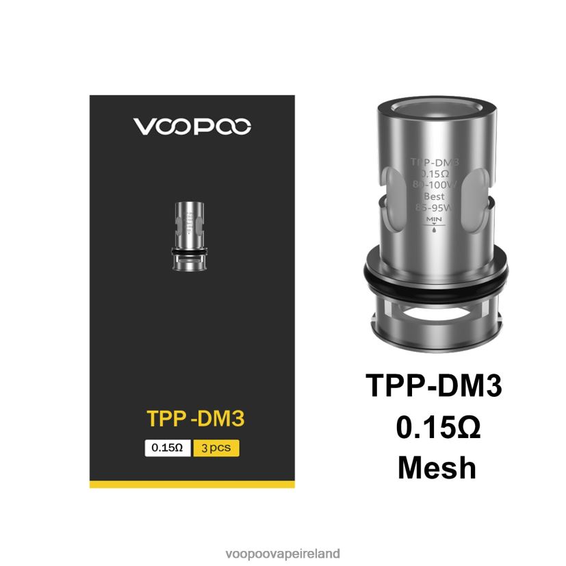 VOOPOO TPP Coils (3Pcs) TPP-DM3 DXZ02N610 VOOPOO Vape Store