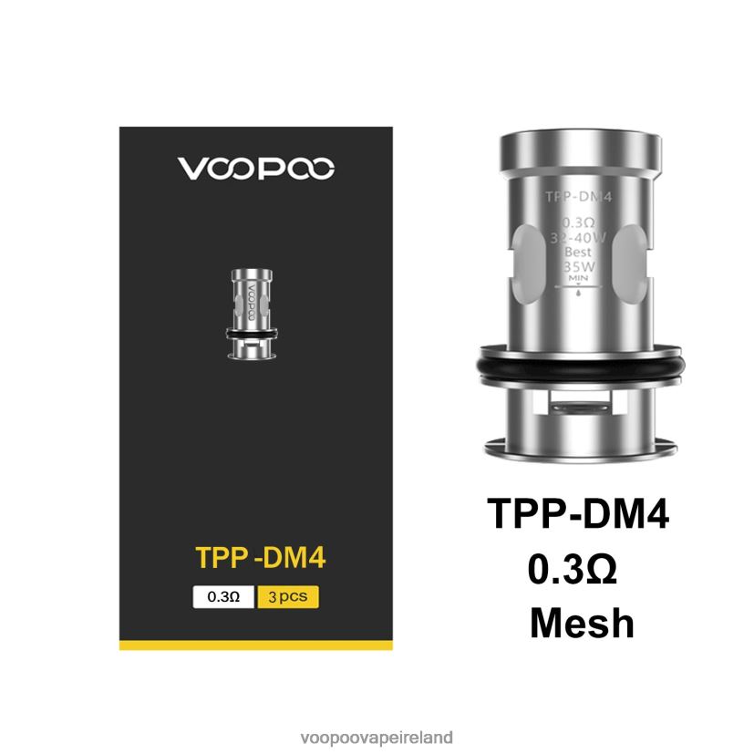 VOOPOO TPP Coils (3Pcs) TPP-DM4 DXZ02N611 VOOPOO Ireland
