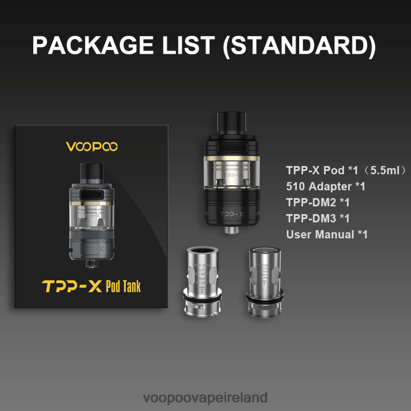 VOOPOO TPP X Pod Tank Rainbow DXZ02N514 VOOPOO Vape Price