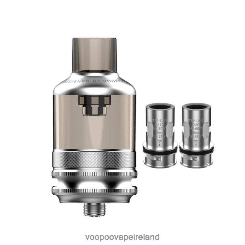 VOOPOO TPP Pod Tank Silver DXZ02N562 VOOPOO Vape Ireland