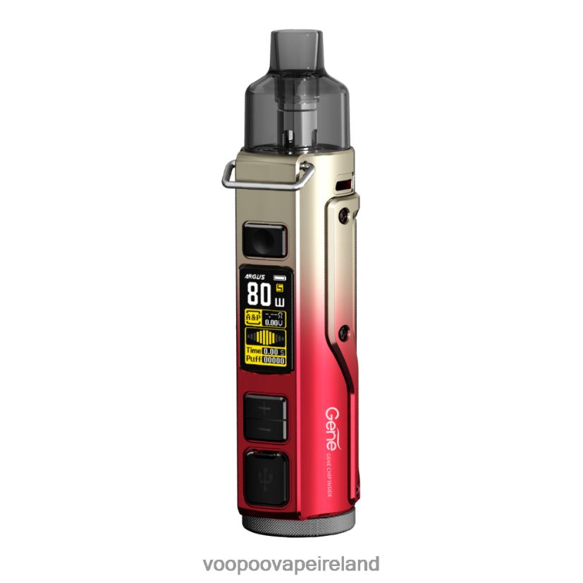 VOOPOO ARGUS PRO Pod Mod Kit Red Gold DXZ02N32 VOOPOO Vape Ireland
