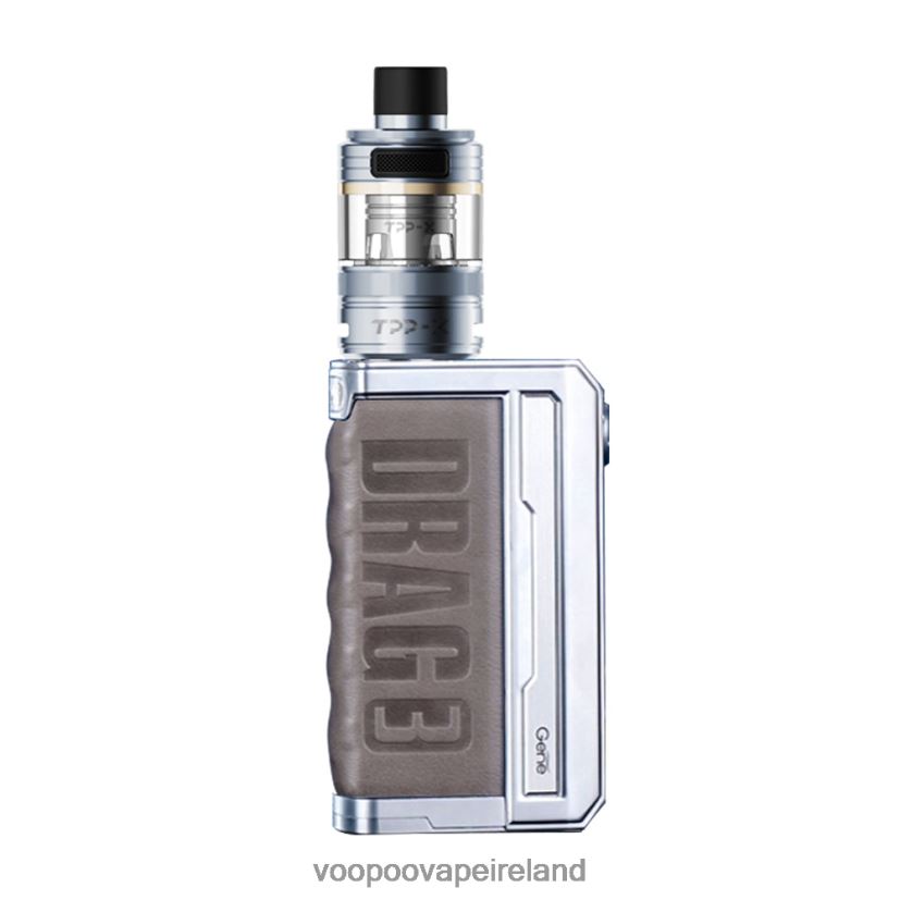 VOOPOO DRAG 3 TPP X Box Mod Kit Silver Treasure Lime DXZ02N272 VOOPOO Vape Ireland