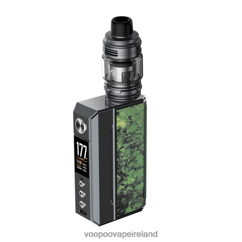 VOOPOO DRAG 4 Kit Gun Metal+Forest Green DXZ02N166 VOOPOO Vape Amazon