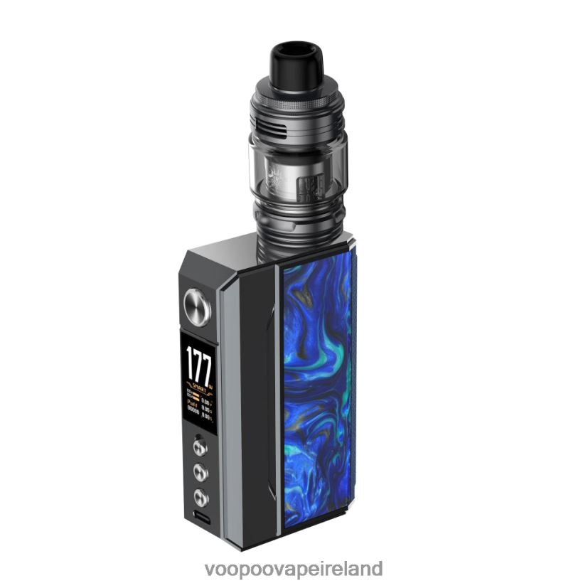 VOOPOO DRAG 4 Kit Gun Metal+Ocean Blue DXZ02N146 VOOPOO Vape Amazon
