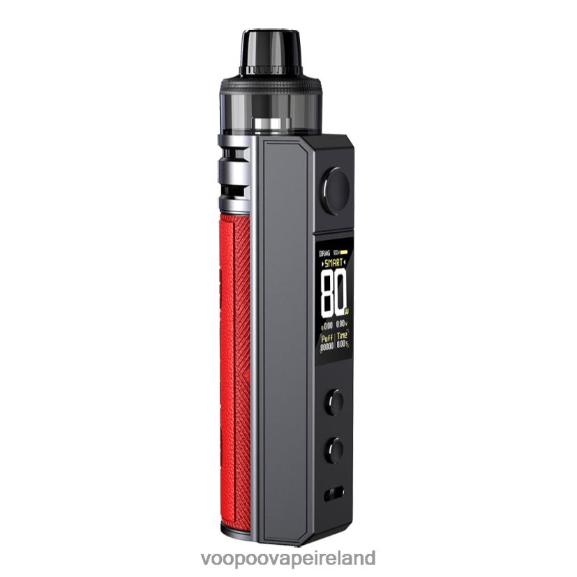 VOOPOO DRAG H80S Pod Kit Red DXZ02N241 VOOPOO Ireland
