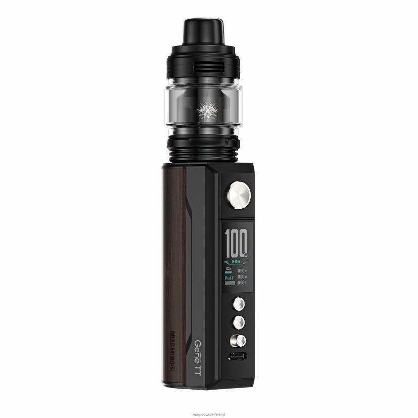 VOOPOO DRAG M100S Mod Device Black & Darkwood DXZ02N274 VOOPOO Vape Price