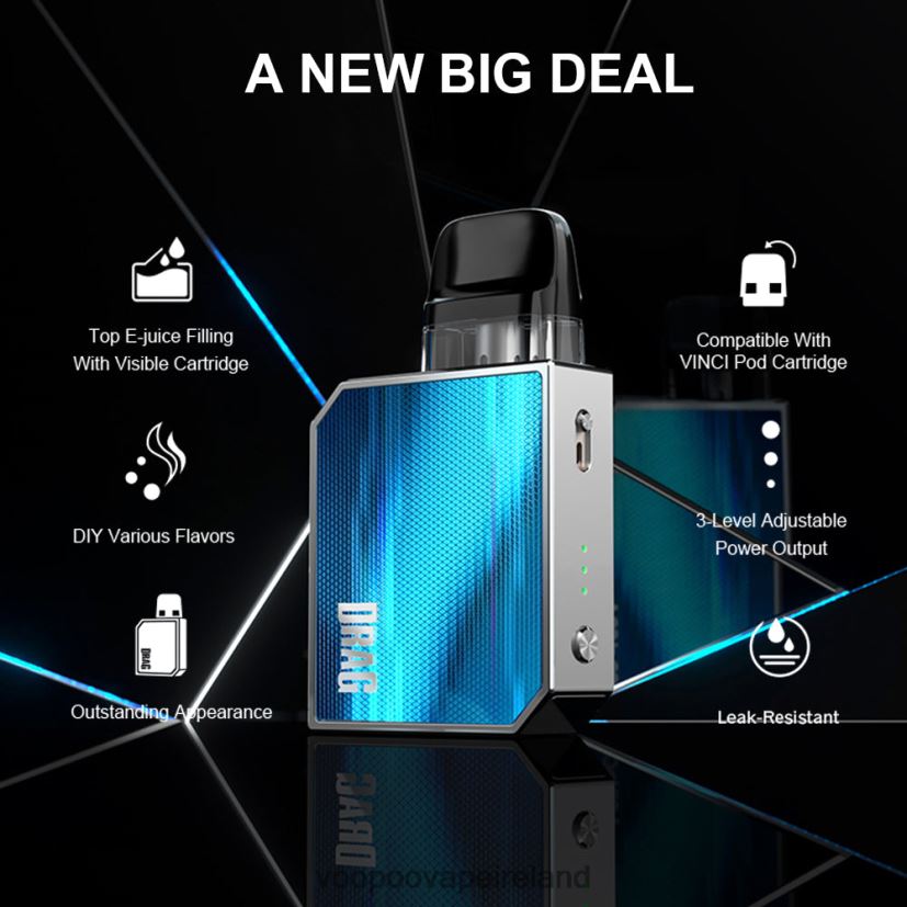 VOOPOO DRAG NANO 2 Pod Kit Tea Green DXZ02N152 VOOPOO Vape Ireland