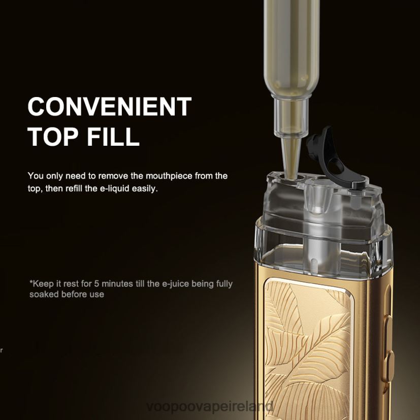 VOOPOO VINCI POD Royal Edition Gold Leaf DXZ02N343 VOOPOO Vape Pod
