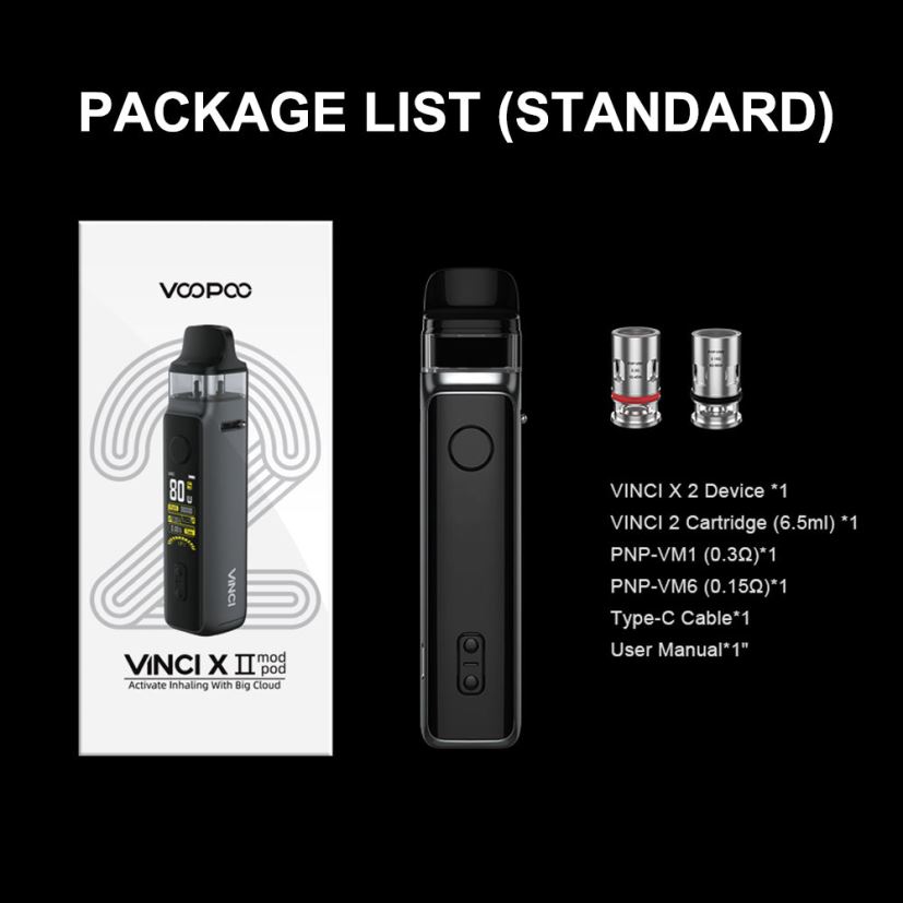 VOOPOO VINCI X 2 Kit Carbon Fiber DXZ02N347 VOOPOO Vape Mod
